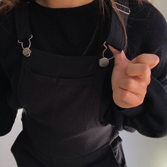 Black Lightweight Overalls - Picture 5 of 8